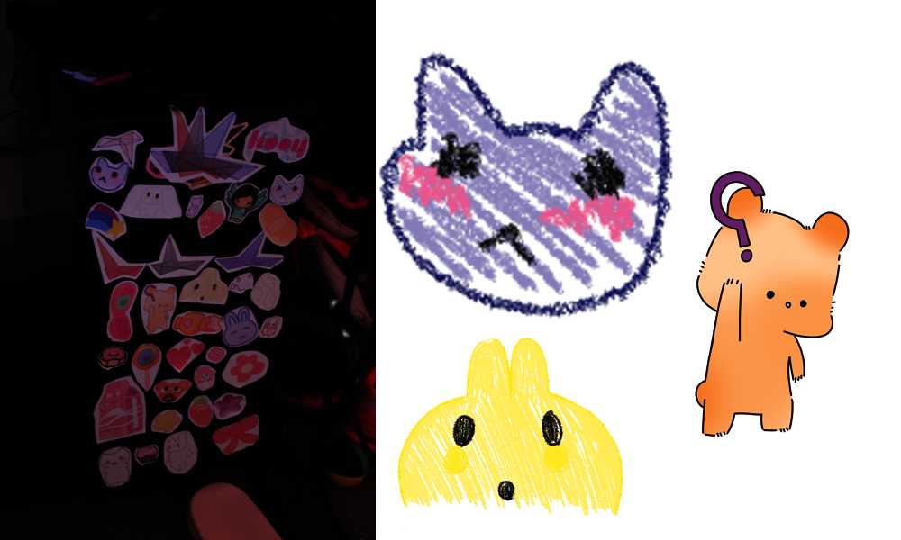 Picture of some of my stickers